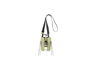 A.P.C. Trek Crossbody Pouch "Taupe Green"