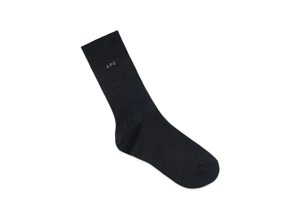 A.P.C. Lucas F Socks "Black"