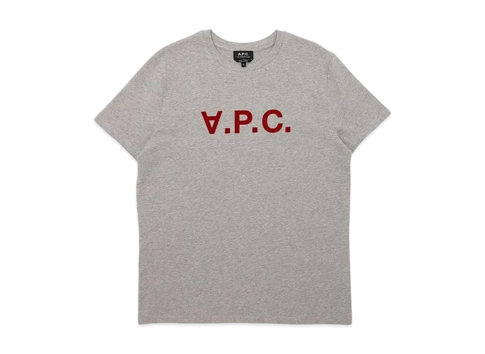 A.P.C. T-Shirt "Chine Rouge"