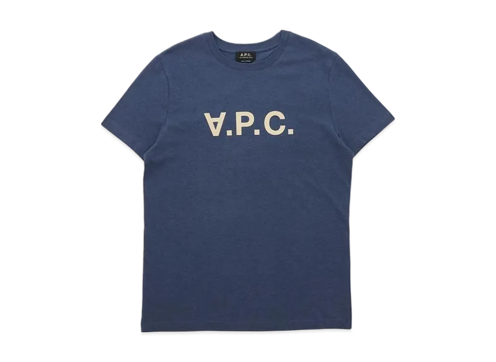 A.P.C. T-Shirt "Washed Indigo"