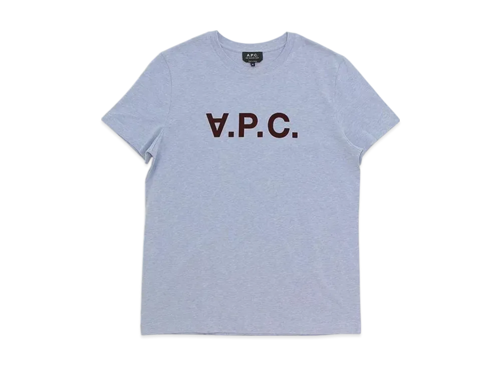 A.P.C. T-Shirt "Washed Indigo"