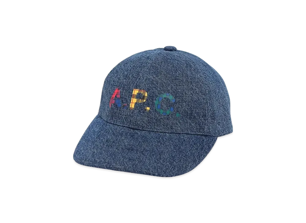 A.P.C. Casquette "Washed Indigo"