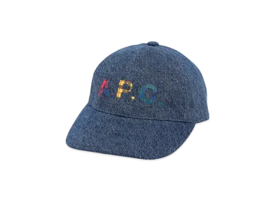 A.P.C. Casquette "Washed Indigo"