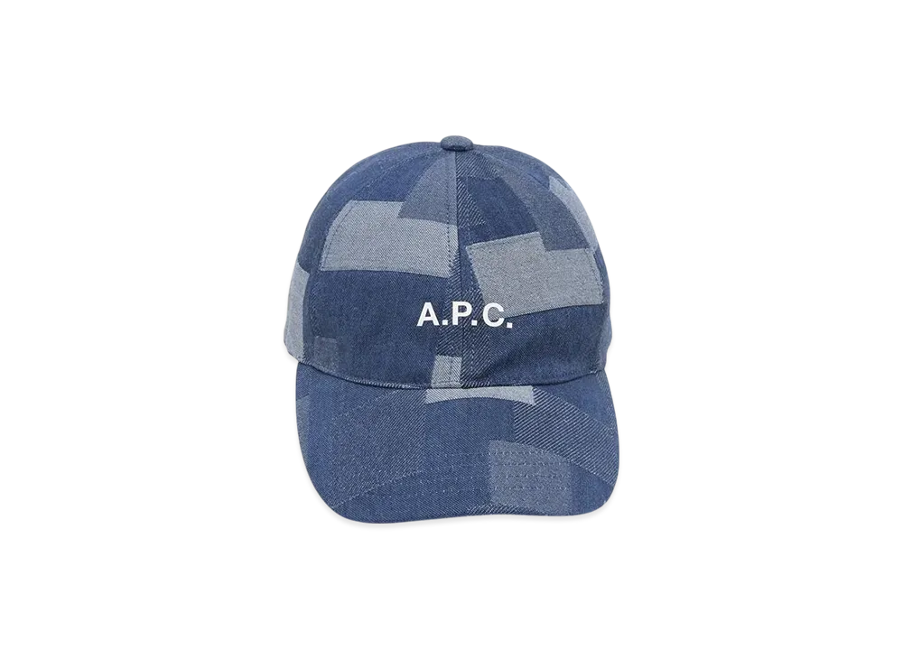A.P.C. Casquette "Washed Indigo"