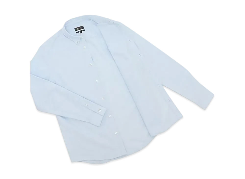 A.P.C. Chemise New Button Down "Light Blue"