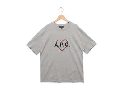 A.P.C. T-Shirt "Heathered Grey"