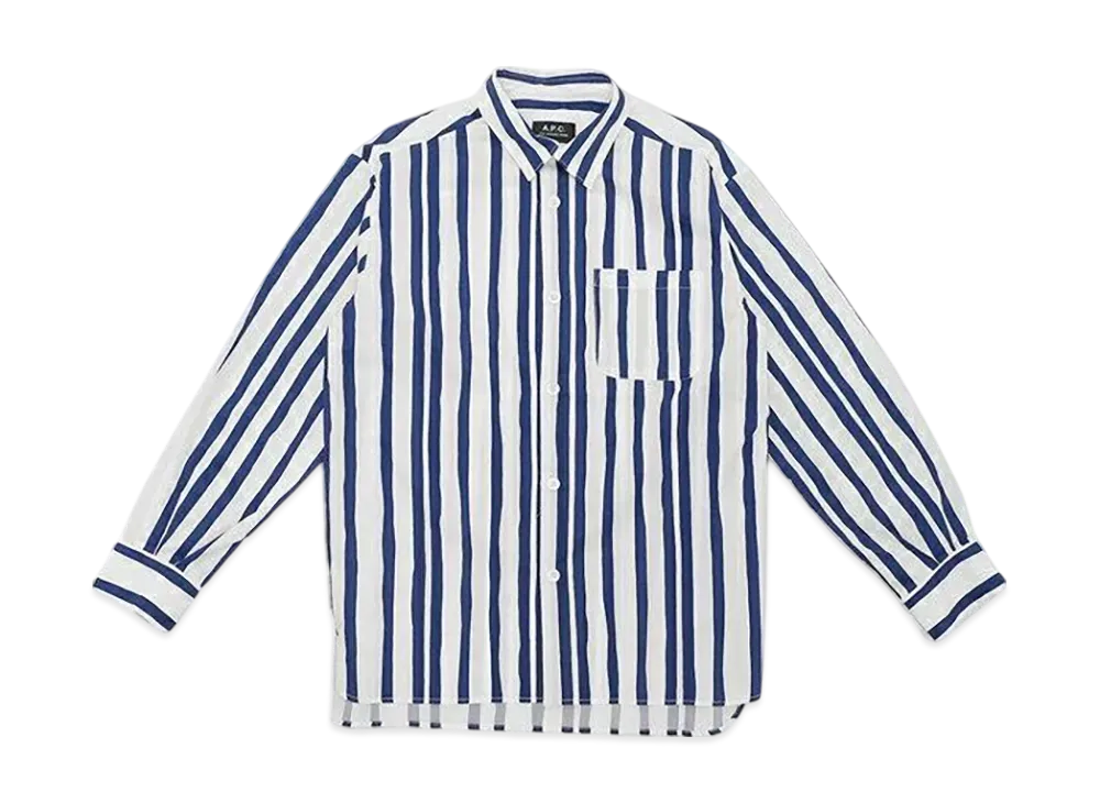A.P.C. Chemise Sela "Dark Blue"