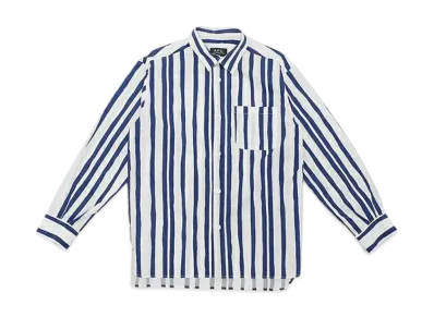 A.P.C. Chemise Sela "Dark Blue"