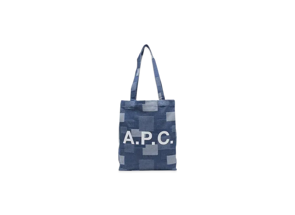 A.P.C. Tote "Washed Indigo"