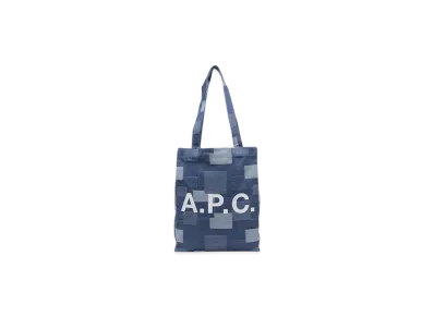 A.P.C. Tote "Washed Indigo"