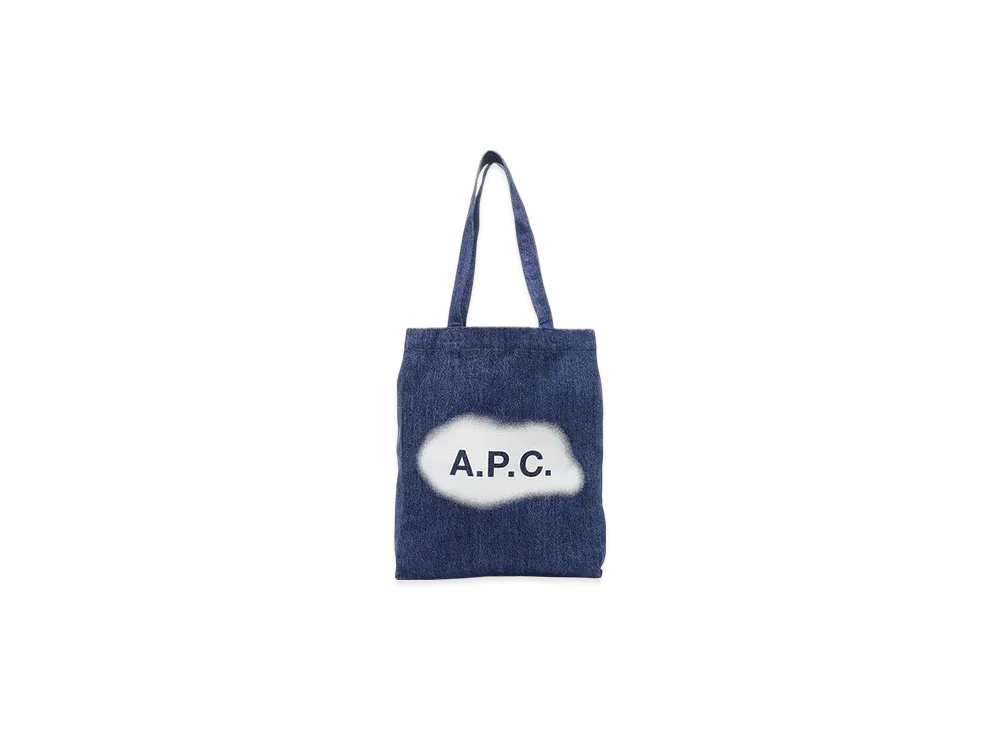 A.P.C. Tote Lou "Washed Indigo"