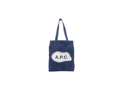 A.P.C. Tote Lou "Washed Indigo"