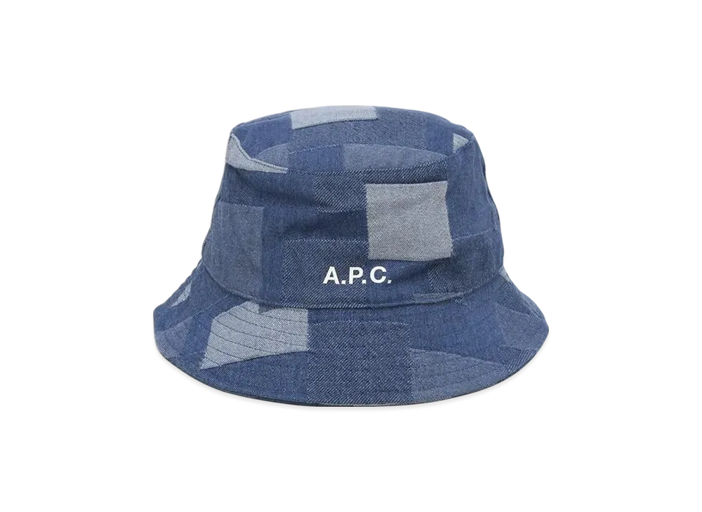 A.P.C. Bucket Hat "Washed Indigo"
