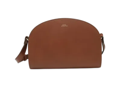 A.P.C. Sac Demi Lune "Noisette"