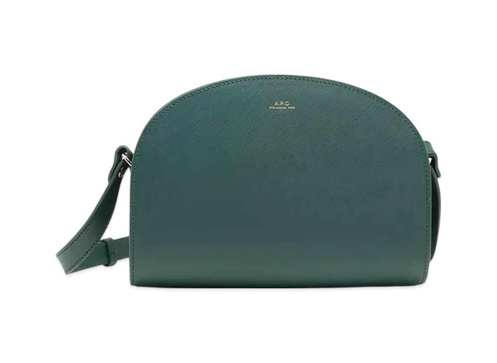 A.P.C. Sac Demi Lune "Empire Green"