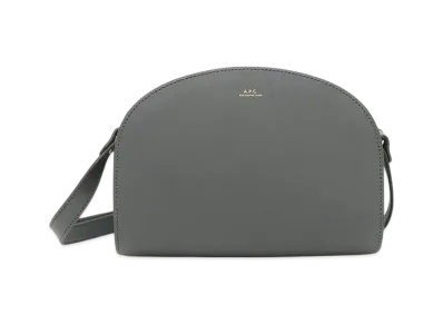 A.P.C. Sac Demi Lune "Gris Fonce"