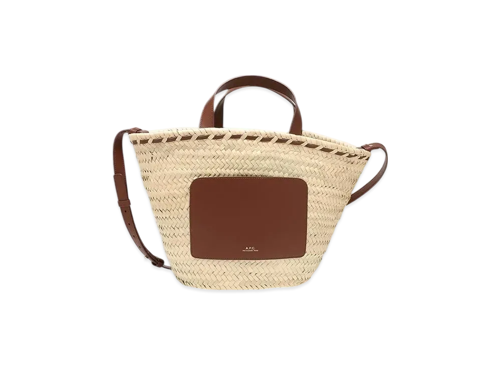 A.P.C. Panier Zoe Small "Noisette"