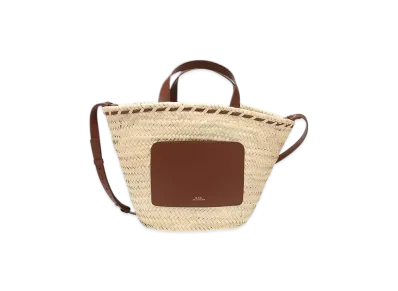 A.P.C. Panier Zoe Small "Noisette"