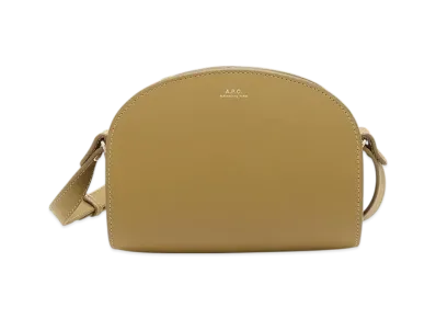 A.P.C. Sac Demi Lune Mini "Olive"