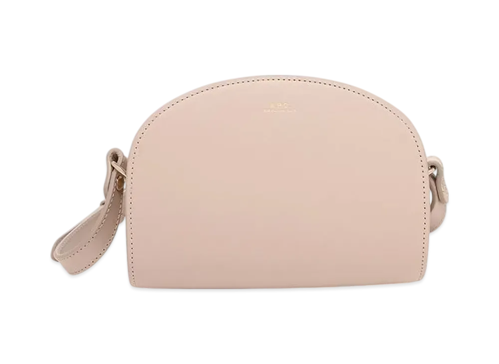 A.P.C. Sac Demi Lune Mini "Moon Grey"