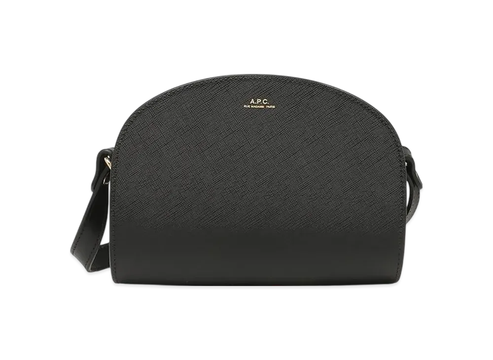 A.P.C. Sac Demi Lune Mini "Black"
