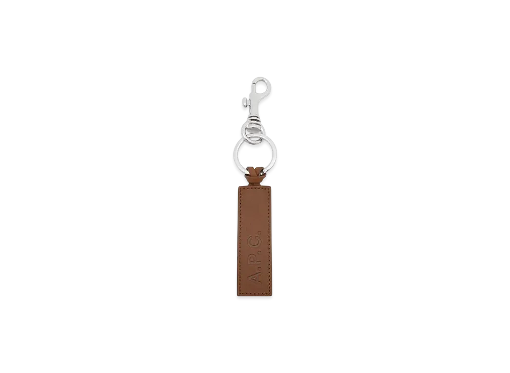 A.P.C. Porte Clefs "Noisette"