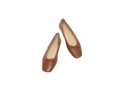 A.P.C. Ballerines Leah "Noisette"