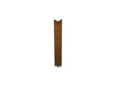 A.P.C. Echarpe Ambroise Brodee "Icy Brown"