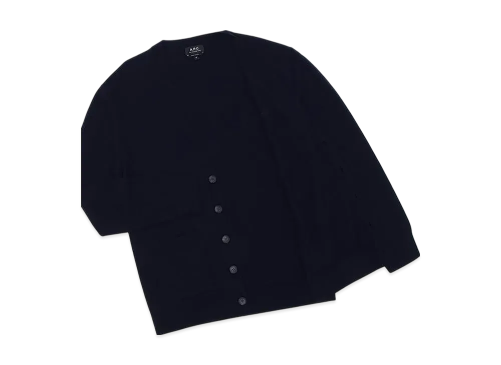 A.P.C. Cardigan Theo "Dark Navy"