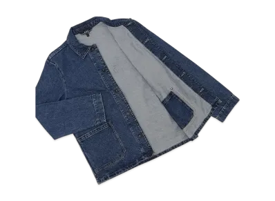 A.P.C. Kerlouan Logo "Washed Indigo"