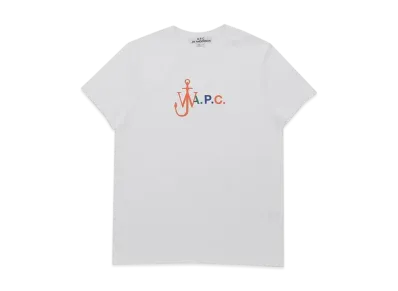 A.P.C. T-Shirt Anchor "White"