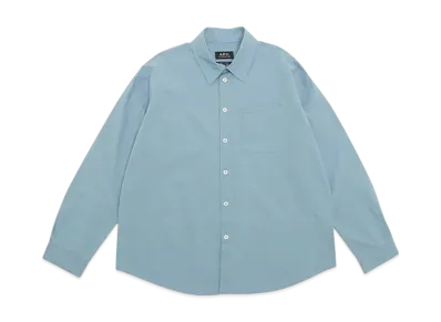 A.P.C. Chemise Boyfriend "Blue"