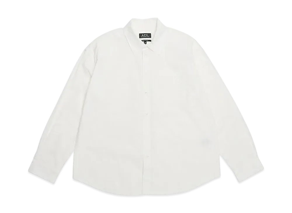 A.P.C. Chemise Boyfriend "White"