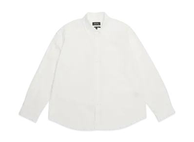 A.P.C. Chemise Boyfriend "White"