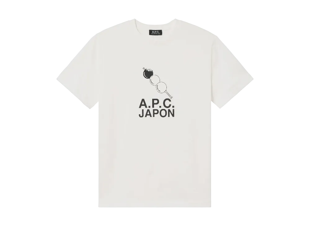 A.P.C. Ourmet Japonais Capsule Dango Tee "White"