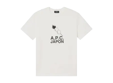 A.P.C. Ourmet Japonais Capsule Dango Tee "White"
