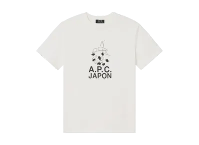 A.P.C. Ourmet Japonais Capsule Edamame Tee "White"