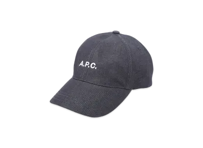 A.P.C. Charlie Baseball Cap Size 56 "Indigo"