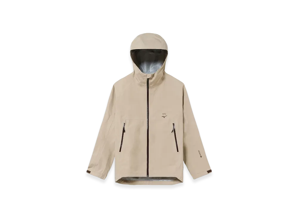 A.P.C. x Mizuno GORE-TEX Coquille Jacket "Taupe"
