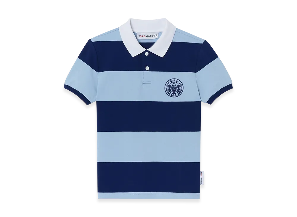 A.P.C. x Marc Jacobs The Shrunken Polo "Dark Navy/Blue"