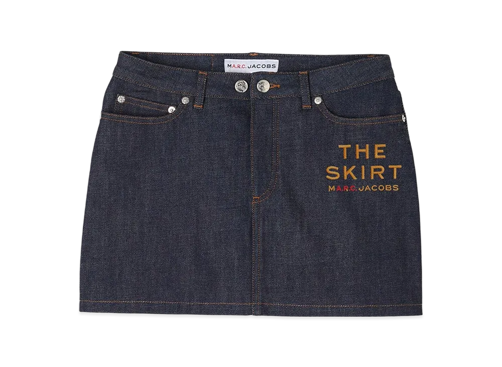 A.P.C. x Marc Jacobs The Mini Skirt "Indigo"