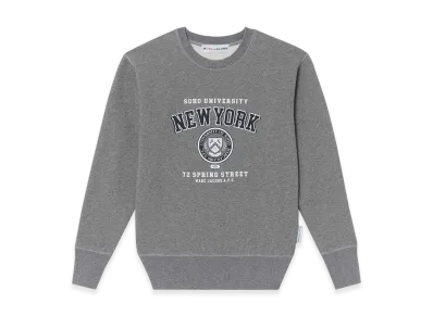 A.P.C. x Marc Jacobs The Shrunken NY Crewneck "Heather Grey"