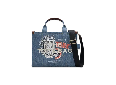 A.P.C. x Marc Jacobs The Varsity Tote "Washed Indigo"