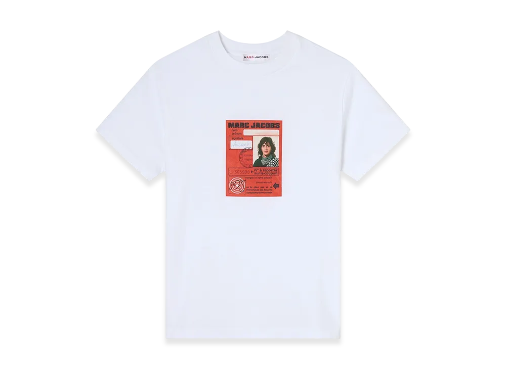 A.P.C. Marc Jacobs. The Carte Orange T-Shirt "White"