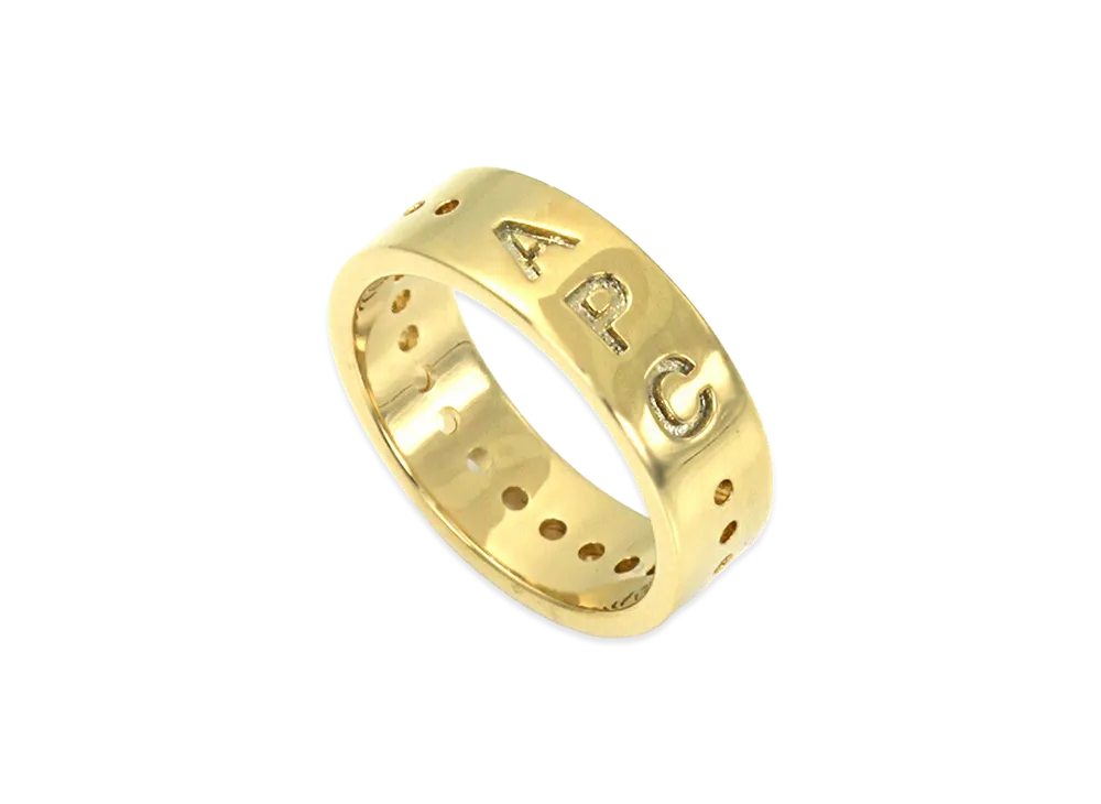 A.P.C. Concert Ring "Yellow Gold"