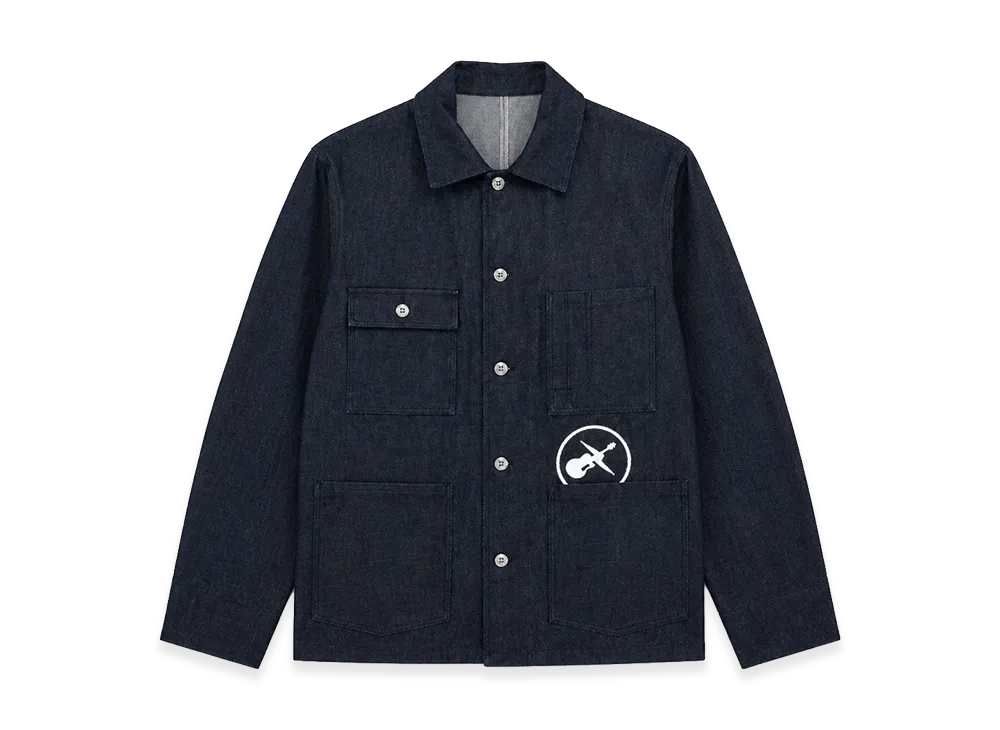 A.P.C. x Fragment Design Grand Jack Jacket "Indigo"