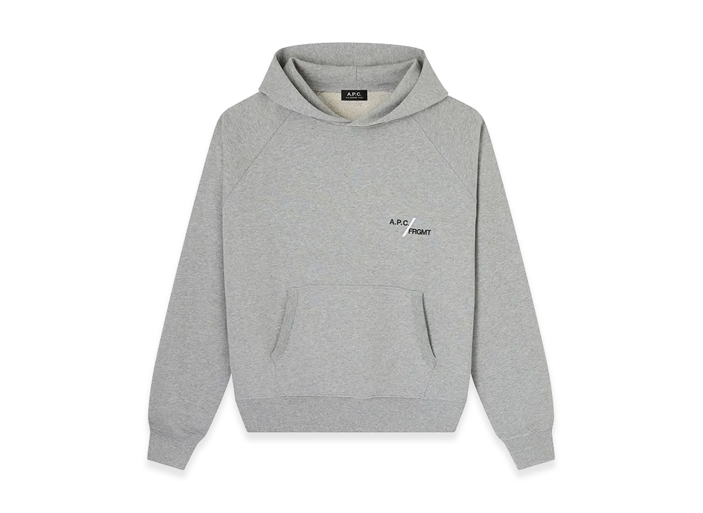 A.P.C. x Fragment Design Duck Hoodie "Gray"