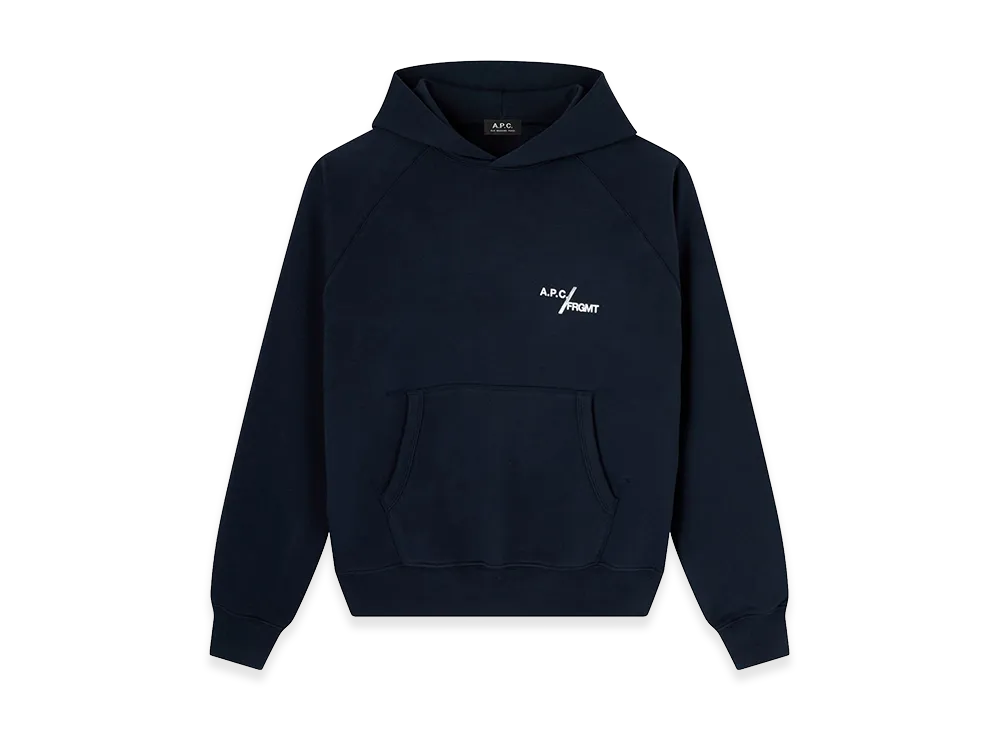 A.P.C. x Fragment Design Duck Hoodie "Dark Navy"