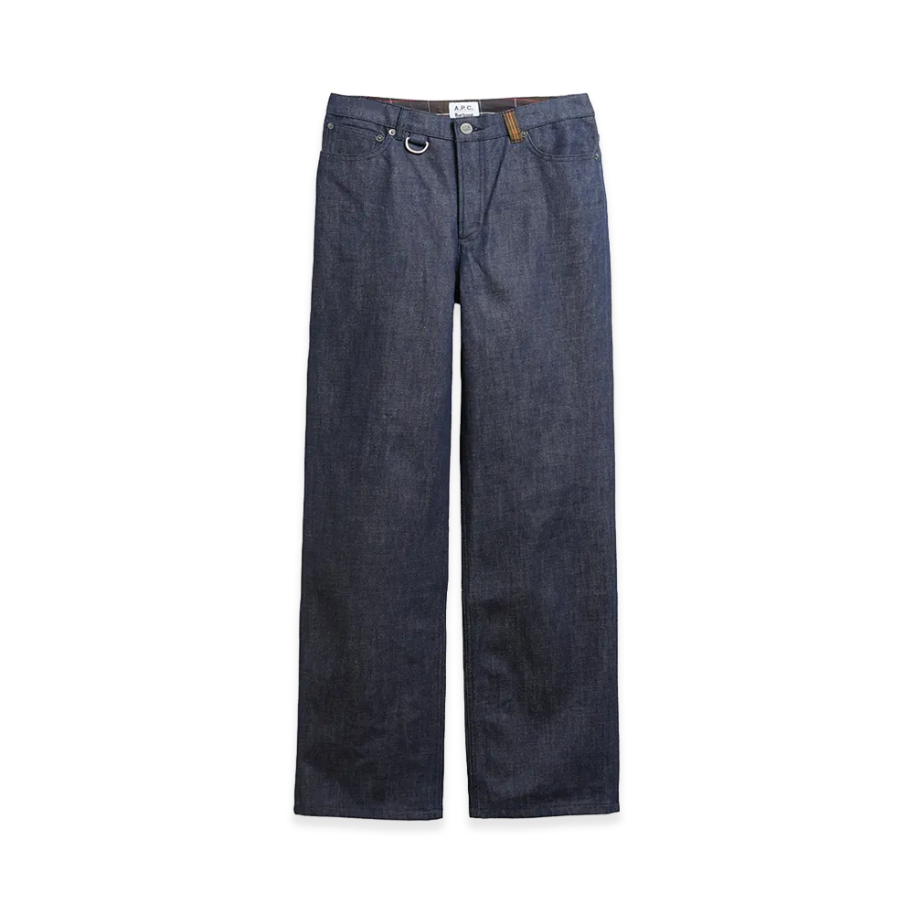 A.P.C. x Barbour Straight Denim "Indigo"