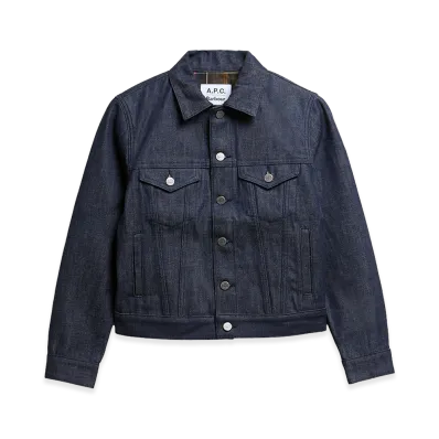 A.P.C. x Barbour Women's Dion Denim Jacket "Indigo"